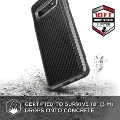 Alternative view of X-doria Defense LUX Galaxy S10 Carbon Fiber
