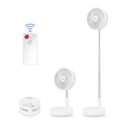 ZOLELE Portable And Foldable Cordless Fan