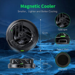 Black Shark Magnetic Cooler - Image 4