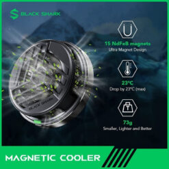 Alternative view of Black Shark Magnetic Cooler