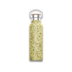 Green Lion Pattern Stainless Steel Water Bottle 600ml - Image 3