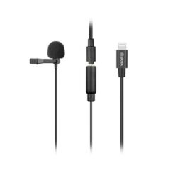 Boya Clip-on Lavalier Microphone for iOS devices BY-M2