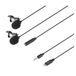 Alternative view of Boya Dual Mic for iOS devices BY-M2D