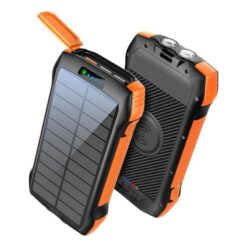 Promate Rugged EcoLight Solar Power Bank 20000mAh
