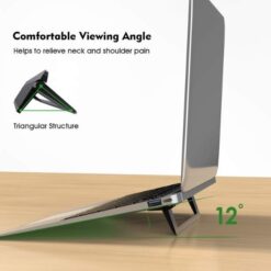 Alternative view of Licheers Foldable Aluminum Notebook