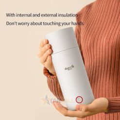Alternative view of Deerma Portable Heating Water Cup DR050