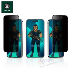 iPhone 14 Plus Green Lion 3D PET Pro Privacy Glass Screen Protector