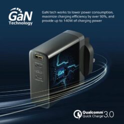 Promate 140W Power Delivery 3.1 GaN Charger - Image 2