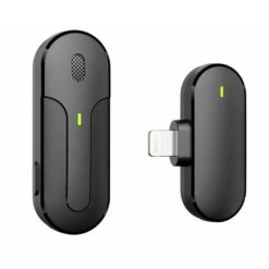 Alternative view of Green Lion Wireless Microphone for Lightning