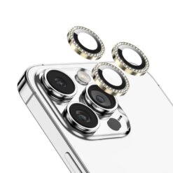 iPhone 14 Pro and 14 Pro Max Green Lion Diamond Camera Lens