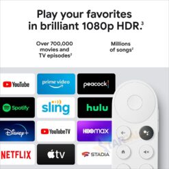 Alternative view of Google Chromecast with Google TV HD