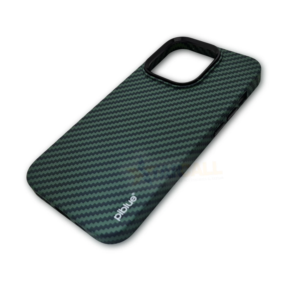 iPhone 14 Piblue Carbon Texture Case 4