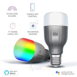 Mi Led Smart Bulb 2 Pack (White and Color) 800lm