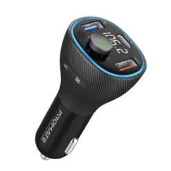 Promate PowerTune 38W Universal Wireless Hands-free Kit with FM Transmitter