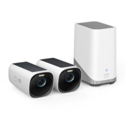 eufy Security S330 eufyCam 3 (2-Cam Kit) 4K Camera with Solar Panel