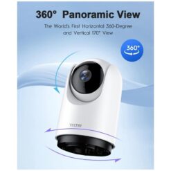 Alternative view of Tecno 2K Indoor Wifi Security Camera TH300
