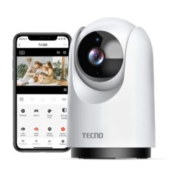Tecno 2K Indoor Wifi Security Camera TH300