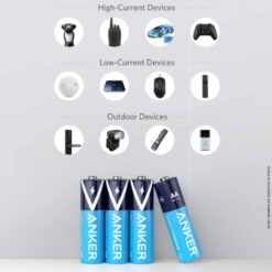 Alternative view of Anker Alkaline AA Batteries (4-Pack)