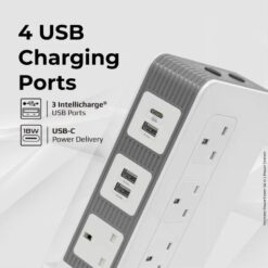 Home 326 Alternative view of Promate PowerTower 14 in 1 Power Station