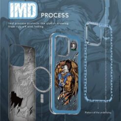 Green Lion Magnetic Warrior Case for iPhone 14 Pro - Image 6