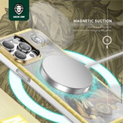Green Lion Magnetic Warrior Case for iPhone 14 Pro - Image 7