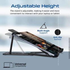 Alternative view of Promate PocketMount Aluminum Laptop Stand