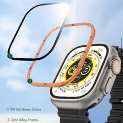 Alternative view of Green Lion Roman Glass Smartwatch Screen Protector 49mm