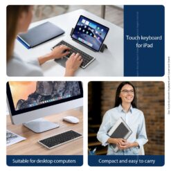 Dux Ducis Bluetooth Keyboard with Cover and Stand - Image 5