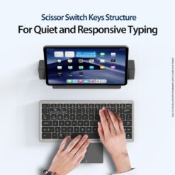 Dux Ducis Bluetooth Keyboard with Cover and Stand - Image 6