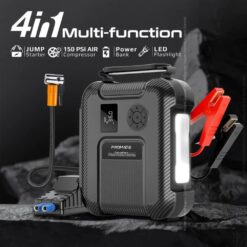 Alternative view of Promate Patrolpack 1200A 12V Heavy Duty Car Jump Starter