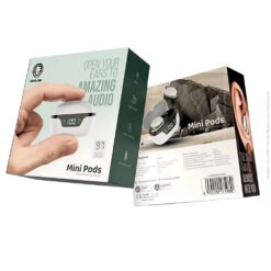 Alternative view of Green Lion Mini Pods Bluetooth Earbuds