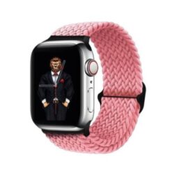 Green Lion Braided Solo Loop Watch Strap