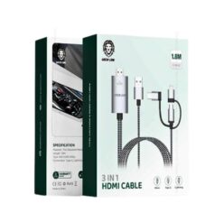 Alternative view of Green Lion 3 In 1 HDMI Cable (1.8m)