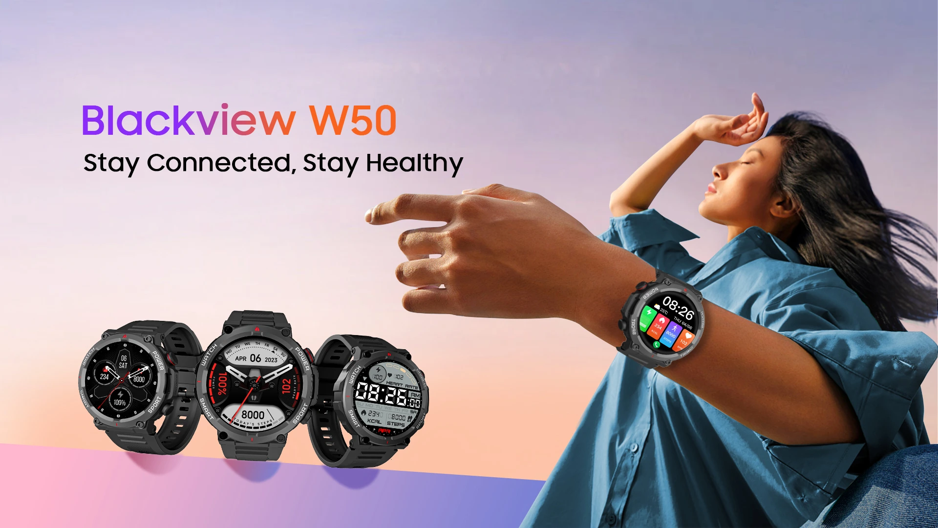  | Blackview W50 Smartwatch in 1 | Najem Starcall | Lebanon