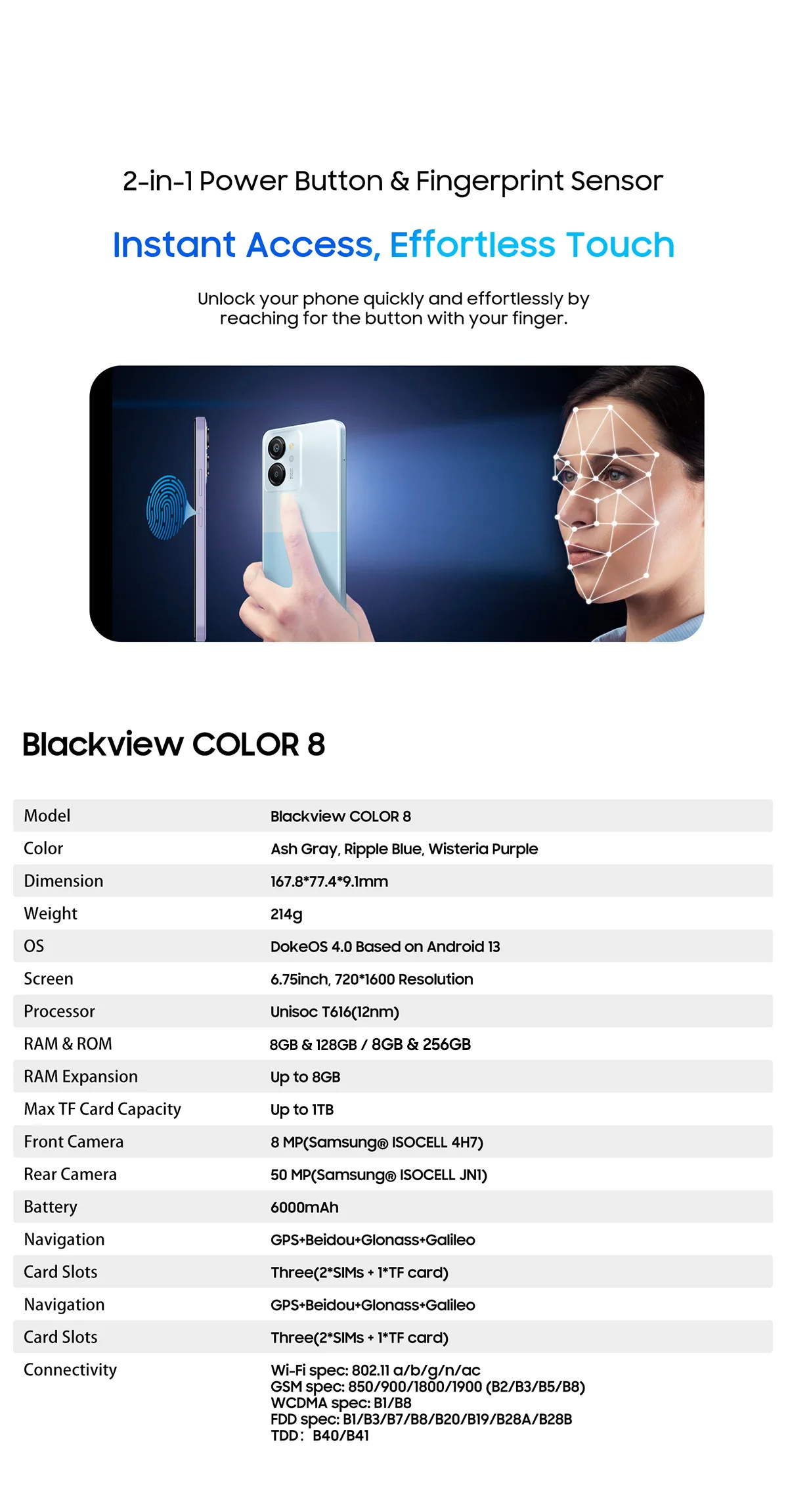  | Blackview Color 8 in 14 | Najem Starcall | Lebanon