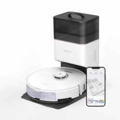 Alternative view of Roborock S8+ Robot Vacuum with Auto-Empty Dock