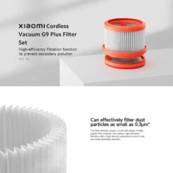 Alternative view of Xiaomi Vacuum Cleaner G9 Plus and G10 Plus Filter Kit