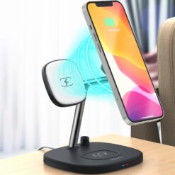Yesido 15W 4 in 1 Wireless Charger Stand DS12 10 Yesido 15W 4 in 1 Wireless Charger Stand DS12 - Image 2