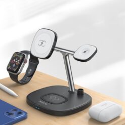 Yesido 15W 4 in 1 Wireless Charger Stand DS12 12 Yesido 15W 4 in 1 Wireless Charger Stand DS12 - Image 4