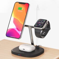Yesido 15W 4 in 1 Wireless Charger Stand DS12 14 Yesido 15W 4 in 1 Wireless Charger Stand DS12 - Image 6