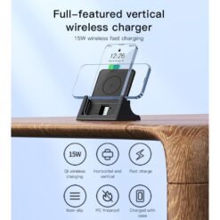 Alternative view of Yesido Desktop Wireless Charger DS15
