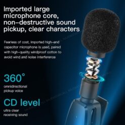 Alternative view of Yesido Lavalier Mic with AI Noise Reduction KR15