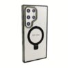 Mike Magnetic Stand Case for Samsung S24 Ultra Black