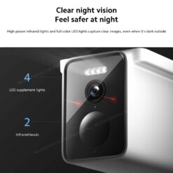Alternative view of Xiaomi Solar Outdoor Camera BW400 Pro Set