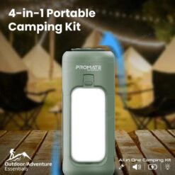 Alternative view of Promate CampMate-4 Multifunctional Camping Kit with LED Light