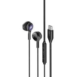Promate LumiBuds-C Wired RGB Earphones