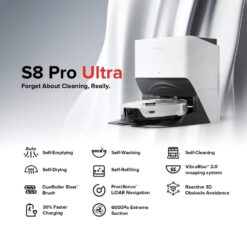 Alternative view of Roborock S8 Pro Ultra Robot Vacuum with RockDock Ultra