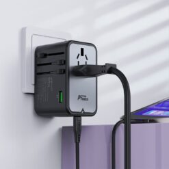 Acefast 2300W PD 75W GaN Travel Plug Adapter Z1 11 Acefast 2300W PD 75W GaN Travel Plug Adapter Z1 - Image 2