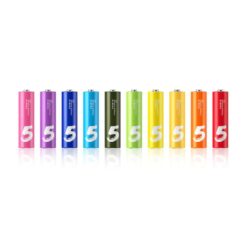Alternative view of Xiaomi Z15 Alkaline Rainbow Batteries AA 10 Pcs