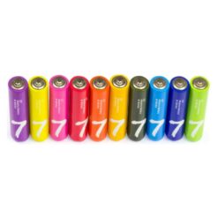 Home 333 Xiaomi Z17 Alkaline Rainbow Batteries AAA 10 Pcs